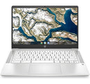 HP Chromebook 14a-na0122od 14" HD N5030 4GB 64GB eMMC, Chrome OS - White - Like New