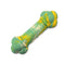 Nylabone Flavor Frenzy Barbell Puppy Chew Toy NPRD803P - Green/Yellow - Brand New