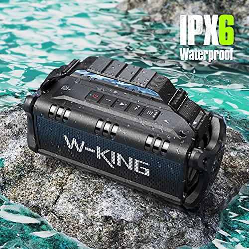 W-KING D8 - POWERFUL SPEAKER - BLACK - Like New