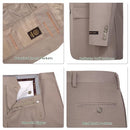 PIERRE LOREN P&L MEN'S CLASSIC FIT 2 PIECE REGULAR & BIG AND TALL 46 X 40 Tan - Brand New