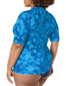 KANU SURF WOMENS PLUS-SIZE UPF 50+ ACTIVE RASHGUARD & WORKOUT TOP :: SIZE 3X - Brand New