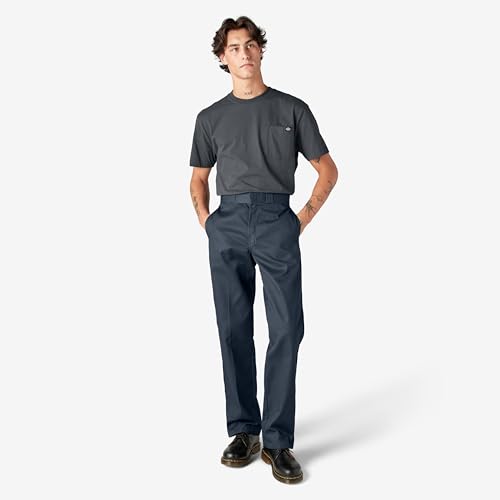 DICKIES MEN'S ORIGINAL 874 WORK PANTS - SIZE: MEN 38W X 32L - DARK NAVY - Brand New