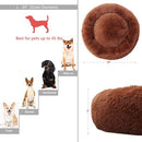 nononfish Calming Dog Bed Large Dogs Furry Dog Bed for Cuddler Dog Bed Anxiety - Brand New