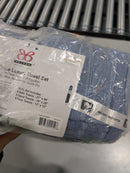 SPIRIT LINEN 18PC COTTON BATH TOWELS SET - SKY BLUE - Brand New