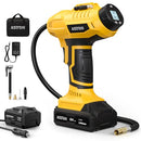 ASTROAI CORDLESS TIRE INFLATOR AIR COMPRESSOR 20V 160PSI JY16P160-18 - YELLOW - Like New