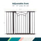 SAFETY 1ST EASY INSTALL DECOR TALL & WIDE GATE - BROWN - Like New