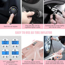 VARSK 4-in-1 Handheld Car Vacuum Cleaner High Power, Tire Inflator VAR2000 -Pink - Like New