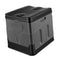 ZERODEKO PORTABLE FOLDING TOILET FOR ADULTS COMPACT CAMPING TOILET BLACK/GRAY - Brand New
