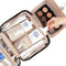 NISHEL Travel Toiletry Bag for Women Large Capacity, Makeup Essentials Organizer - Like New