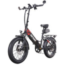 GOTRAX ADULT F2V2 20" STEP THROUGH ELECTRIC FOLDING BIKE - - Scratch & Dent