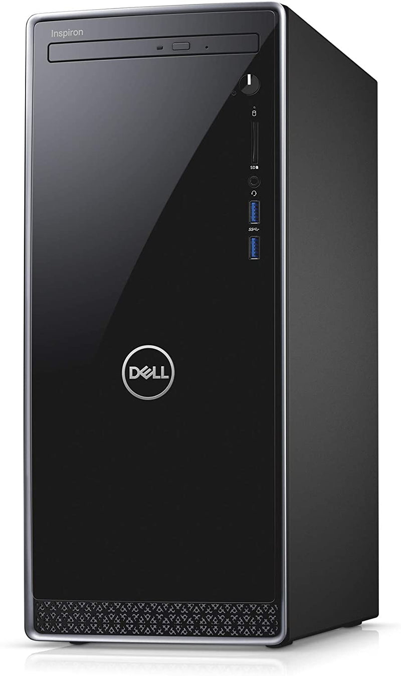 DELL INSPIRON 3670 Desktop I3-8100 8GB 1TB HDD ?I3670-3828BLK-PUS - BLACK - Like New