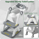RABBI 1ST POTTY TRAINING SEAT, UPGRADE TODDLER TOILET KIDS, POTTY, - GRAY - Like New