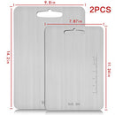 ATMAMA Cutting Board 14.2" x 9.8"and11.24" x7.87 FZH013-L - 2PC SET - Like New