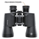 BUSHNELL POWERVIEW 2 BINOCULARS, HIGH-DEFINITION BINOCULARS, 10X50 - BLACK - Like New