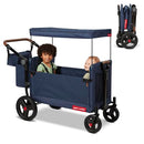 RADIO FLYER ATLAS STROLL 'N WAGON, 3976B NAVY BLUE/RED, 1+, 3-IN-1 WAGON - Like New
