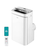 MIDEA 14,000 BTU ASHRAE PORTABLE AIR CONDITIONER, COOLS UP TO450 SQ. FT - WHITE - Like New