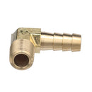 SEACHOICE 90-DEGREE FUEL ELBOW 3/8" X 1/4" THREADE - BRASS - Like New