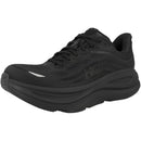 116201 HOKA ONE ONE Mens Bondi 9 Black/Black Size 9.5 - Like New