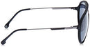 CARRERA PILOT SUNGLASSES MATTE BLACK FRAME GRAY LENSES, 59-16-135 - BLACK/GRAY - Like New