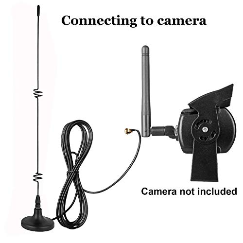 Longer/Stronger 7db Power Cable with 13.5 ft Extension Cable AMTIFO H2 - BLACK - Like New