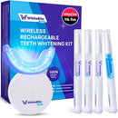 WHITEBITE PRO ADVANCED DUAL LED LIGHT TEETH WHITENING KIT - WHITE - Like New