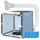 SIEBWIN Airbrush Booth Siebwin 16.5 * 16.5 * 16.5 inch Portable Hobby - Like New