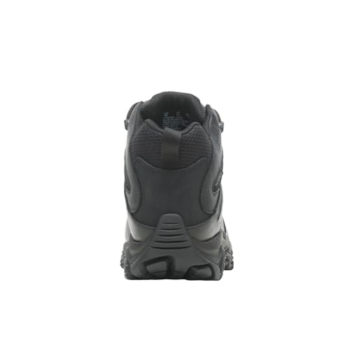 Merrell Men's Moab 3 Mid Response Waterproof Boots, Size 11.5 Wide, Black - Like New