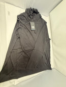 BLUE ICE STRETCHABLE COMFY HOODIE 60% PLOYESTER AND 40% COTTON - MEN L - BLACK - Brand New