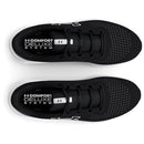 Under Armour Men's Charged Pursuit 3 Big Logo Black/Black/White Size 11 - Like New