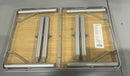 KINGCAMP ADJUSTABLE HEIGHT FOLDING TABLE, 45X60X27/58CM - BAMBOO/ALUMINUM - Like New