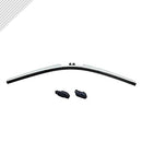 AutoTex Clix Wipers - White Carbon Fiber Automotive Wiper Blades (14") - Brand New