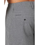 MWS0007430 HURLEY MEN'S PHANTOM FLOW 20" WALKSHORTS SIZE: MEN 36 BLACK HEATHER - Brand New