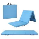 CAP Barbell All Purpose Folding Exercise Training Aerobic Fitness Mat - BLUE - Like New