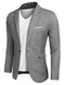 COOFANDY MEN'S BLAZER CASUAL SPORT COATS SLIM FIT ONE BUTTON SUIT JACKET - Like New