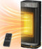 ToLife Space Heater Indoor With Remote 1500W PTC Electric Heater TZ-N2 - BLACK Like New