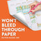 PAPER MATE FLAIR FELT TIP PENS MEDIUM POINT (0.7MM) RED 4 COUNT - RED - Brand New