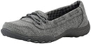 23839 SKECHERS WOMEN'S BREATHE EASY GOOD INFLUENCE - SIZE 7.5 (W37.5) - GREY - Like New