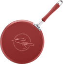 RACHAEL RAY CUCINA NONSTICK COOKWARE POTS AND PANS SET 12 CRANBERRY RED - Like New