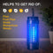 Crioxen Indoor Bug Zapper 800V Electric Bug Zapper BZ-318U-BL - Black - Like New