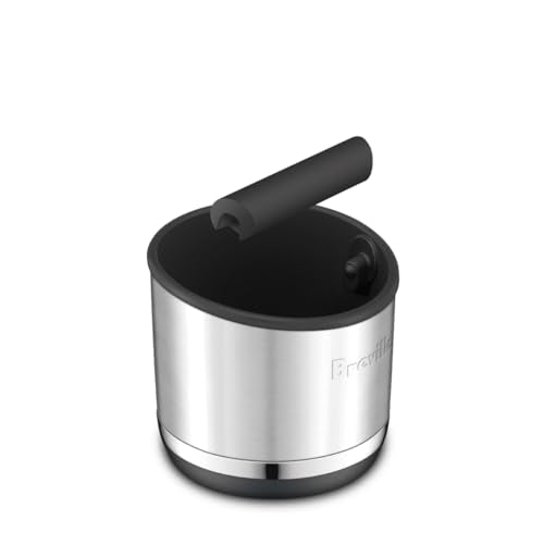 BREVILLE KNOCK BOX 10 - BRUSHED STAINLESS STEEL - Like New