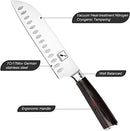 imarku Chef Knife 7 Inch Kitchen Knife Ultra Sharp Santoku Knife - Like New