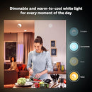 Philips Hue Smart 60W A19 LED Bulb 2 Pack 800LM Hue App - White/Ambiance - Like New