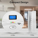 LEMONTAIL 2 PACK SMOKE AND CARBON MONOXIDE DETECTOR, COMBO - WHITE - Like New