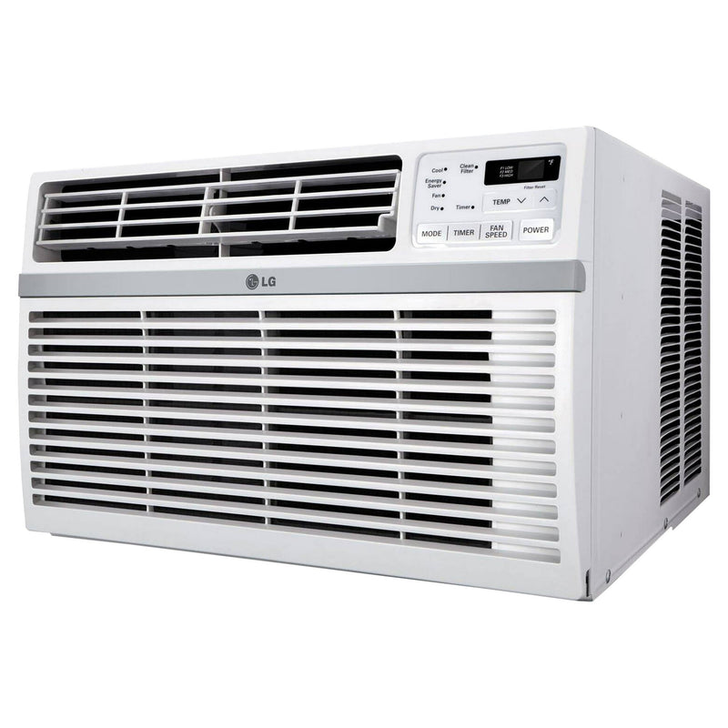 LG 18,000 BTU WINDOW AIR CONDITIONER WITH REMOTE, LW1816ER - WHITE - Like New