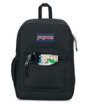 JANSPORT CROSS TOWN PLUS 17" BACKPACK - BLACK: SCHOOL BOOKBAG - BLACK - Brand New