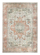 Keen Home Design 9x12 Rug, Machine Washable, Non-Slip, B0CB73J9XY - Vintage - Brand New