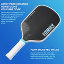 DINKLY RADIAL PRO PICKLEBALL PADDLE, T700 RAW CARBON FIBER - MATTE BLACK-13MM - Like New