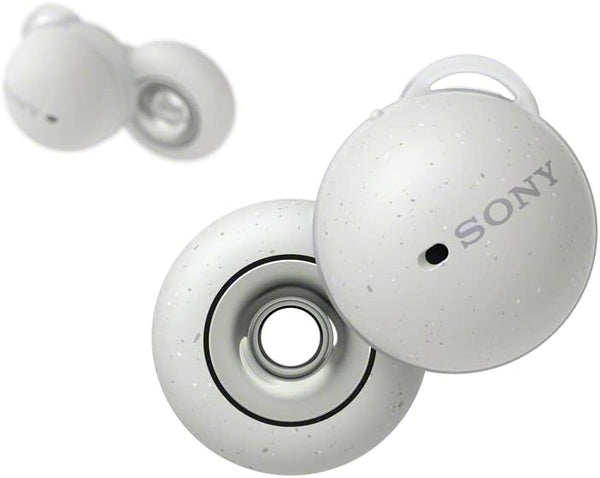Sony LinkBuds True Wireless Open-Ear Earbuds WFL900/W - White Like New