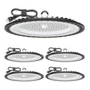LED High Bay Light 150W 4 Pack, 5000K Daylight, 22500LM, UFO художник - Like New