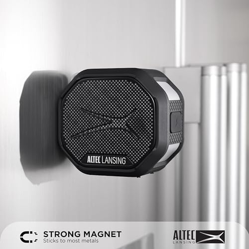 ALTEC LANSING HYDRATREK BLUETOOTH WATERPROOF SPEAKER - BLACK/GRAY - Brand New